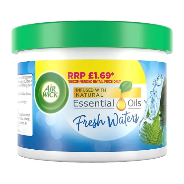 Airwick Gel Tin Fresh Water 70g car airfreshner air freshener