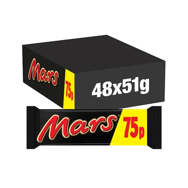 Mars 51g Chocolate Single Bar