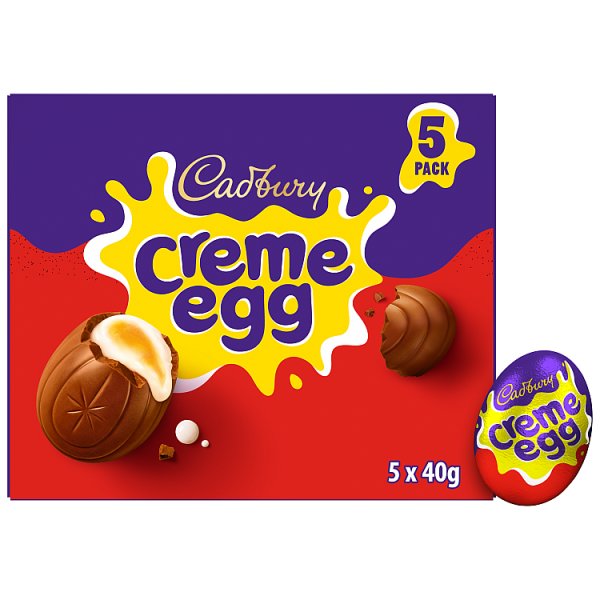 Cadbury Creme Egg Chocolate Multipack 40g cremeeggs eastereggs Easter