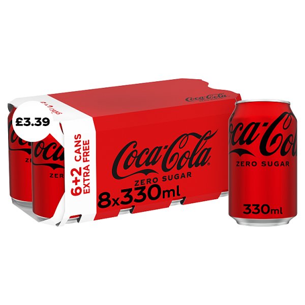 Coke Multipack 8*330ML Cans Coca-Coal Multipack cokemultipack cokemulticans