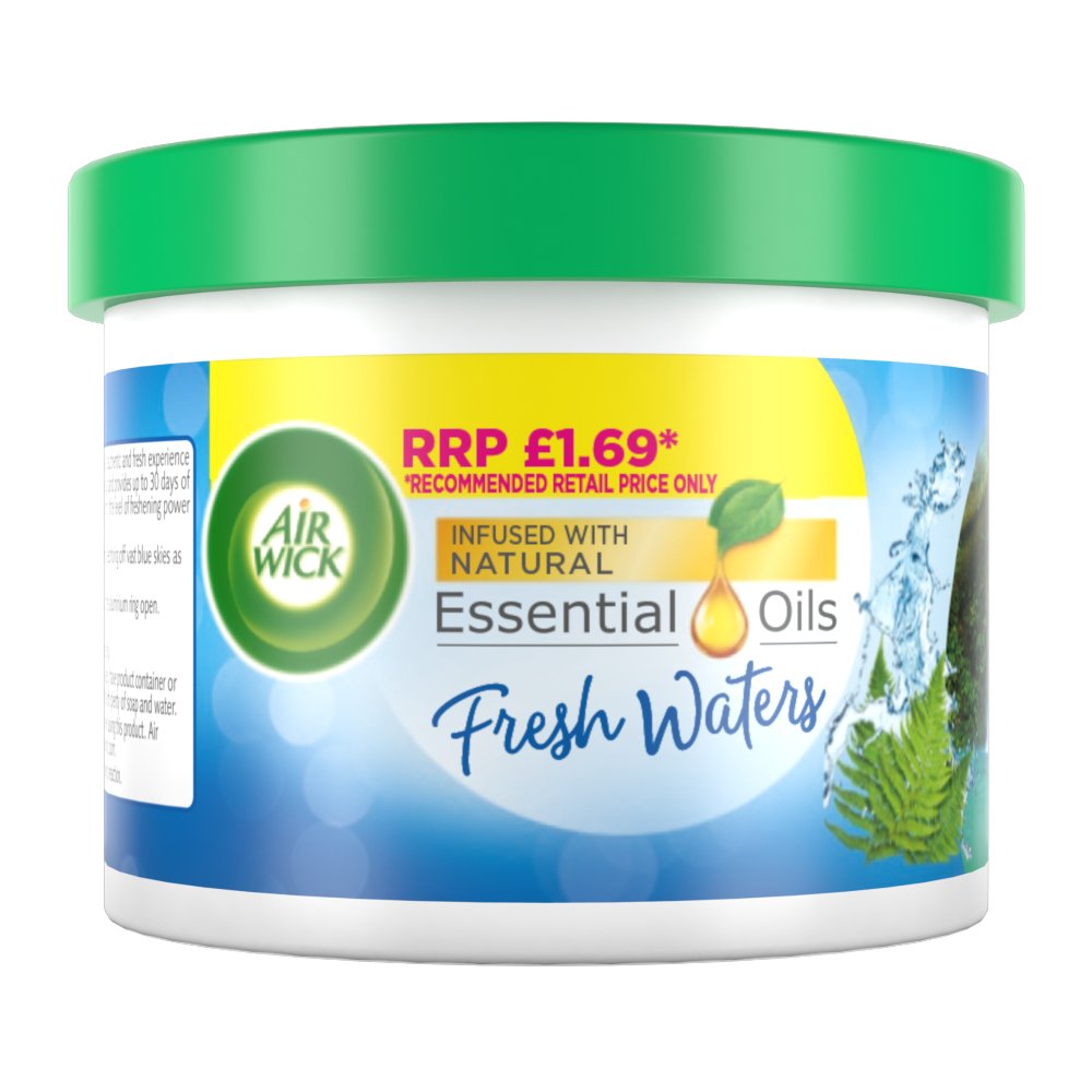 Air Wick Fresh Waters Gel Tin 70g 1.69PM