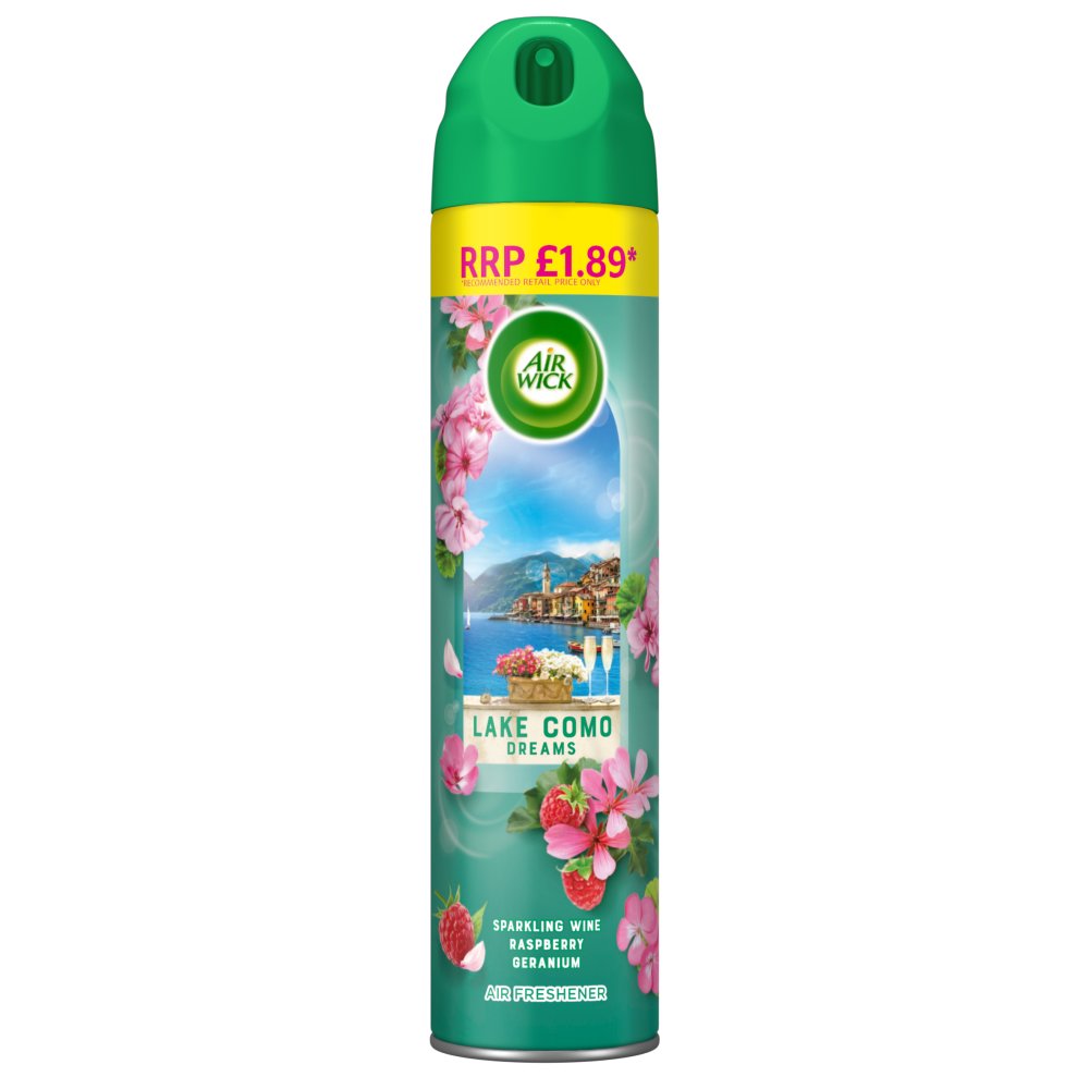 Air Wick Lake Como Dreams Aerosol 300ml Lasts up to 1 hour Air Freshener 1.89 P.jpg