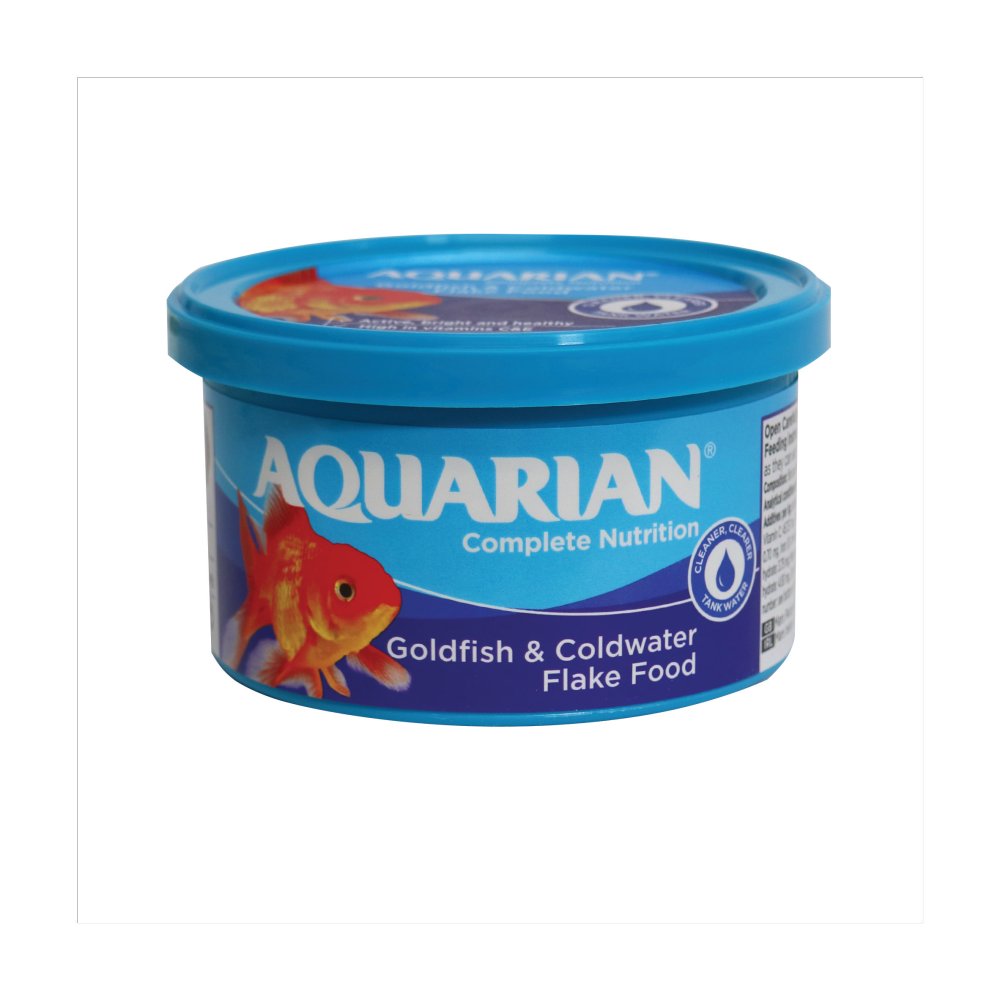 Aquarian Goldfish Food Flakes 25g £3.49