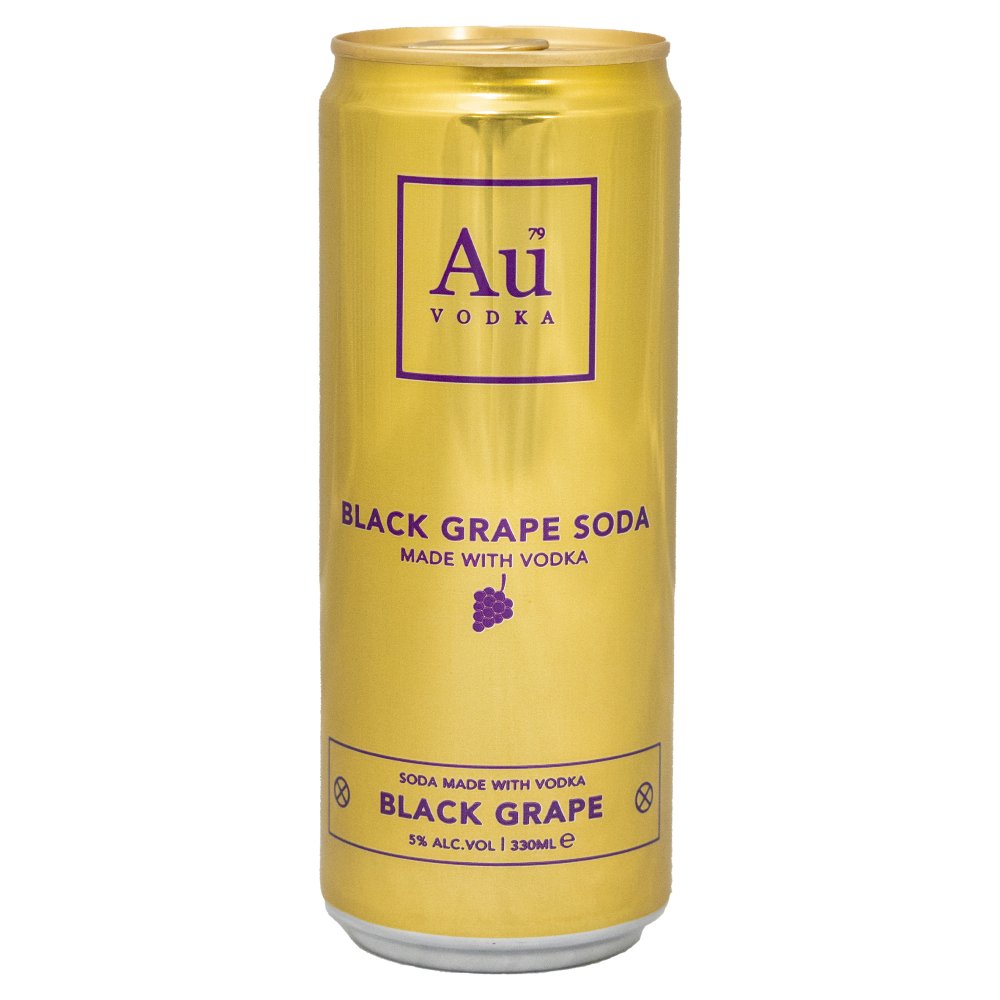 Au Vodka 330ml AUVODKACANS AUCANS AUMIXERS ALCHOLIC MIXERS cans
