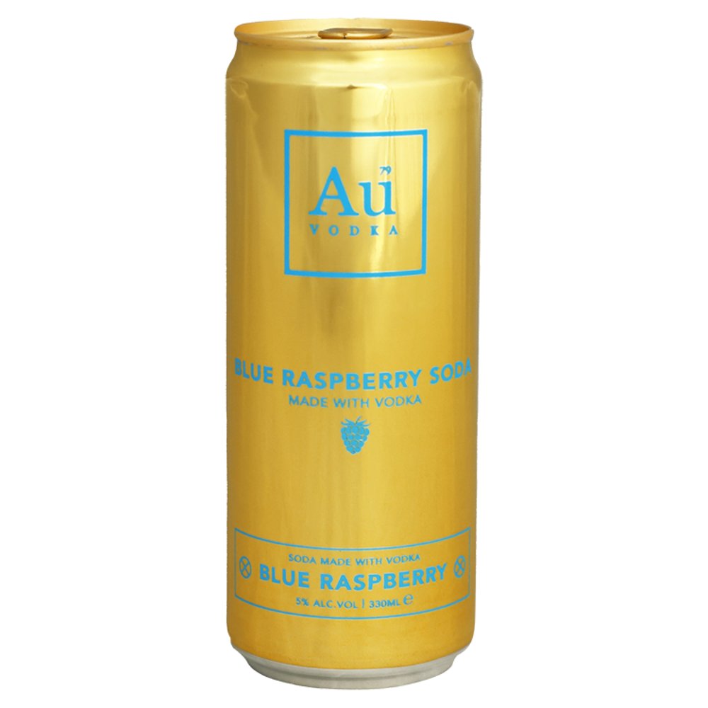Au Vodka 330ml AUVODKACANS AUCANS AUMIXERS ALCHOLIC MIXERS cans