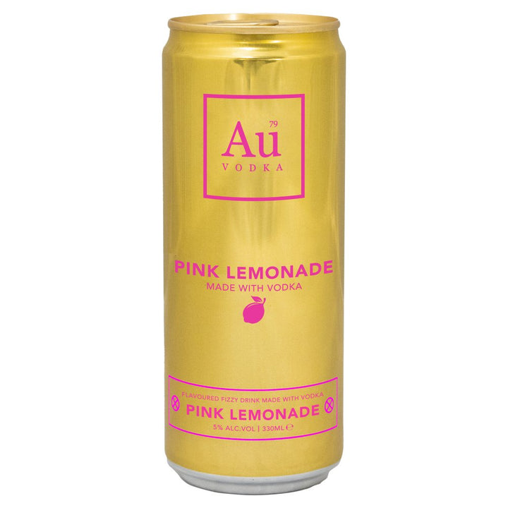 Au Vodka 330ml AUVODKACANS AUCANS AUMIXERS ALCHOLIC MIXERS cans - Pink Lemonade