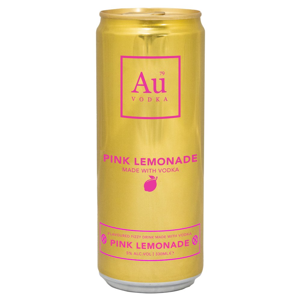 Au Vodka 330ml AUVODKACANS AUCANS AUMIXERS ALCHOLIC MIXERS cans