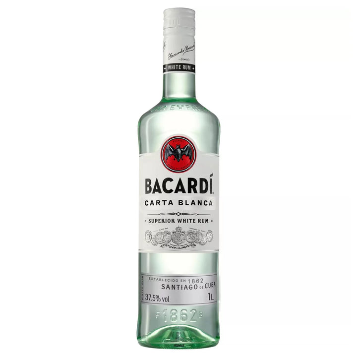Bacardi Carta Blanca Superior White Rum - 1Ltr