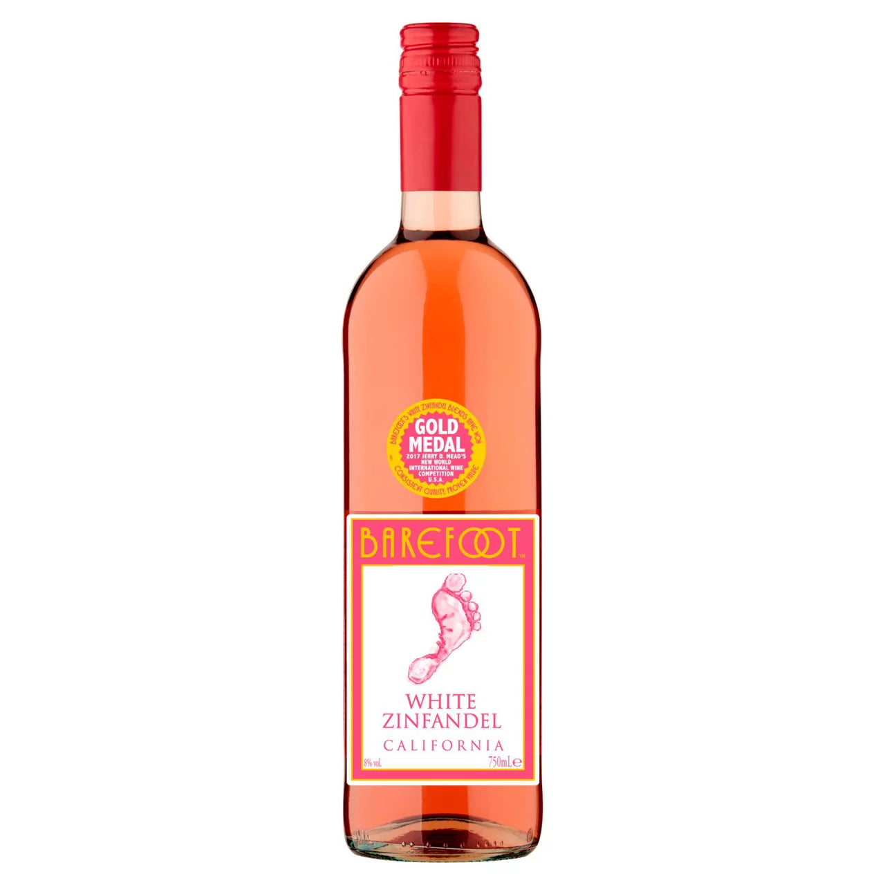 Barefoot Wine Collection Rose white Zinfandel