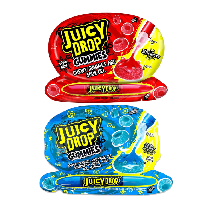 Bazooka Juicy Drop Gummies