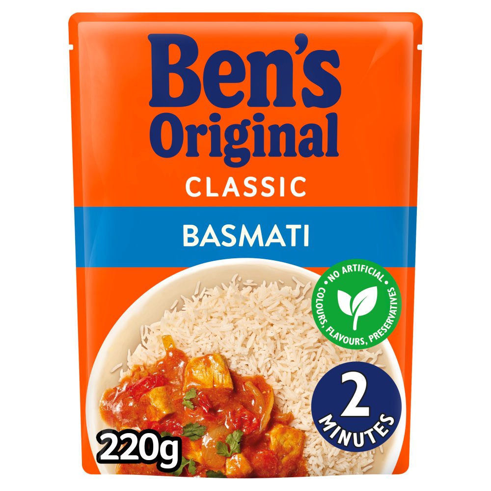 Bens Microwave Rice 220g