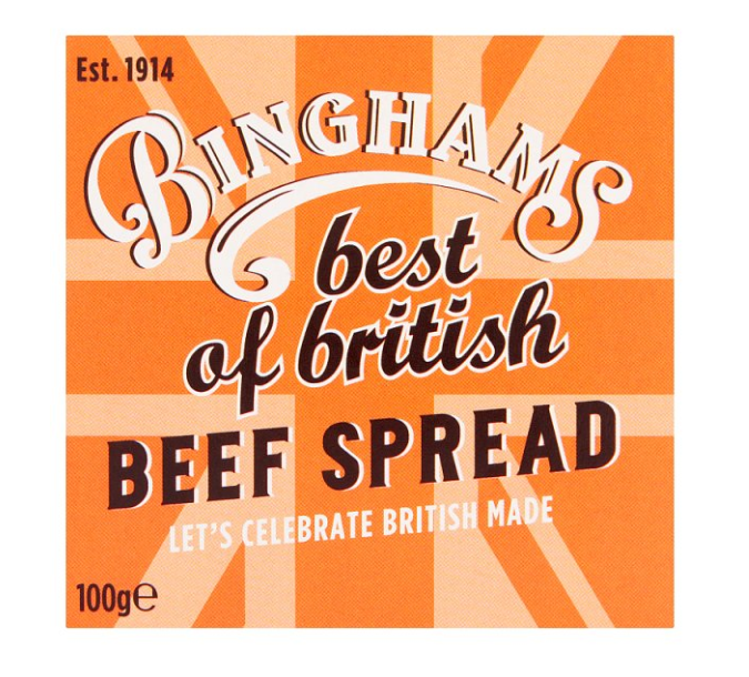 Binghams Beef Spread 100g £1.60