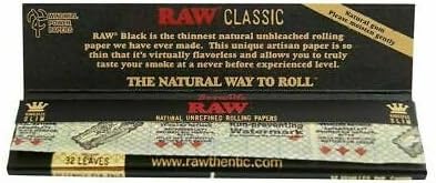 Black Raw With Tips