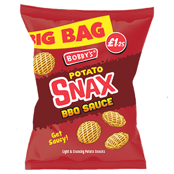 Bobbys Potato Snax BBQ Sauce 70g £1.25