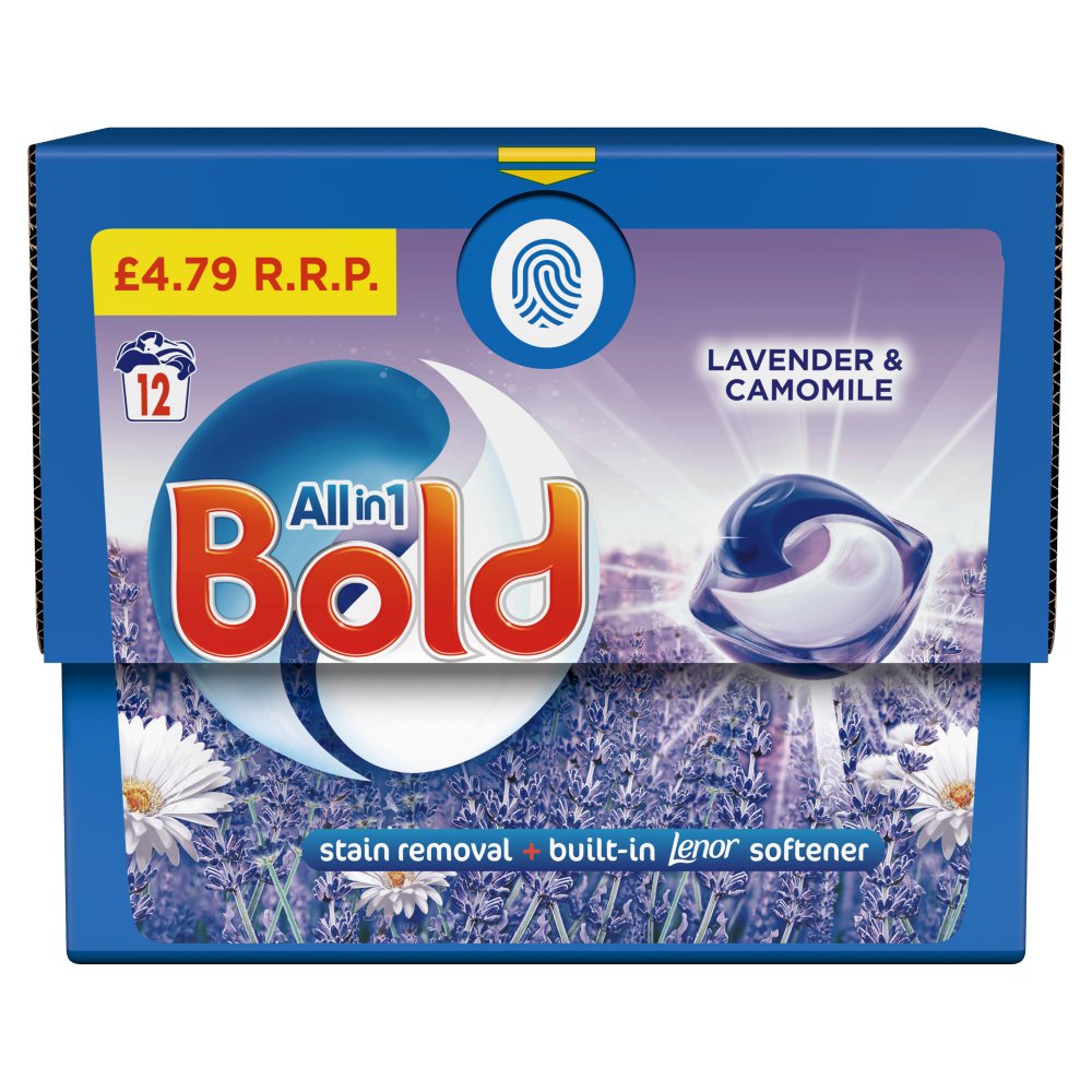 Bold All-in-1 PODS® Washing Capsules x 12 £4.79PM