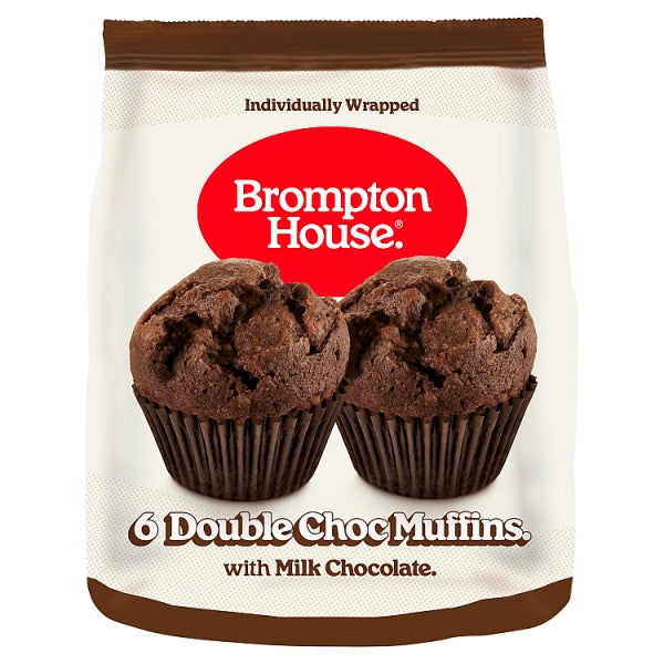Brompton House Choc Chip Muffins Bag 6s £1.89