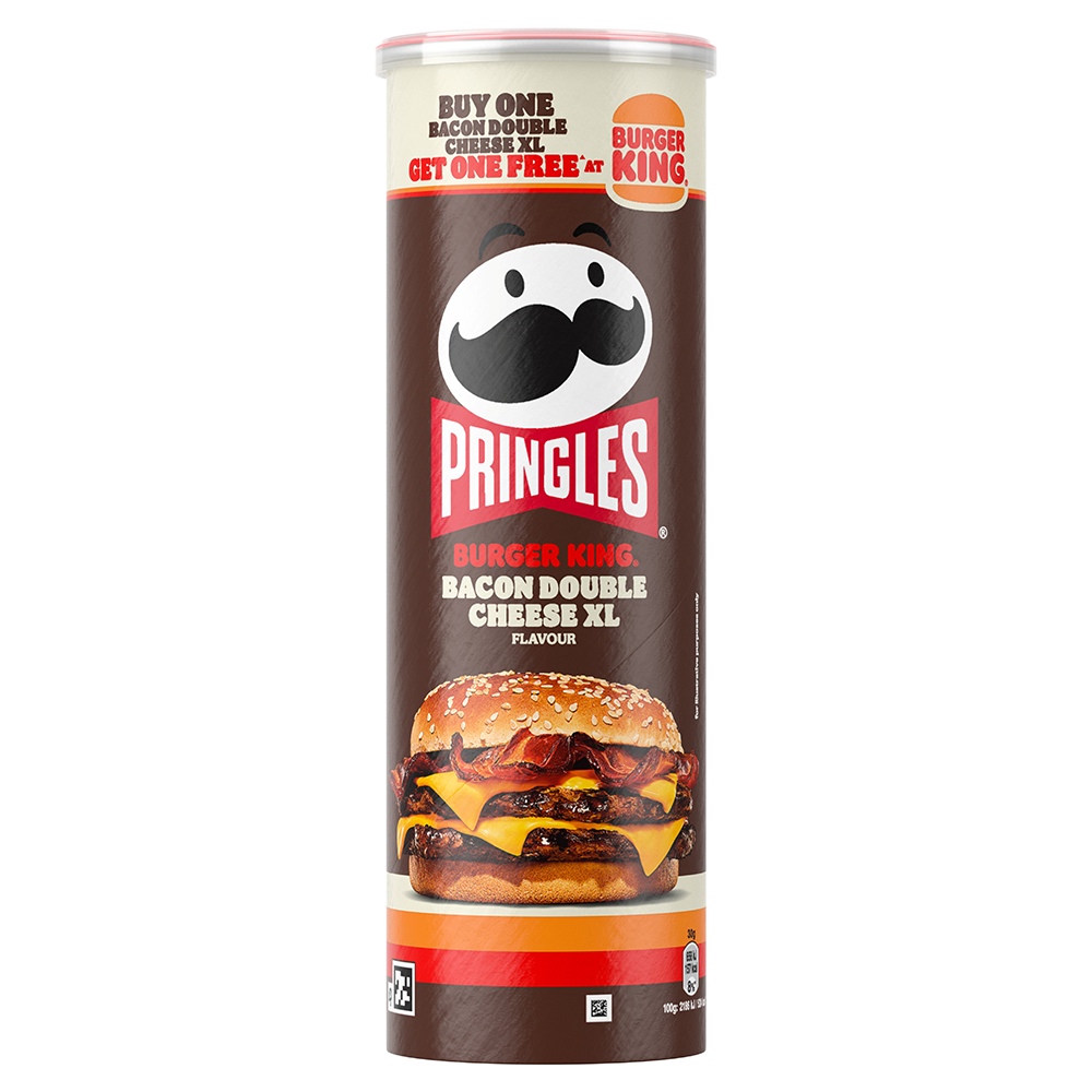 Pringles Burger King 165g tub pringlesburgerking