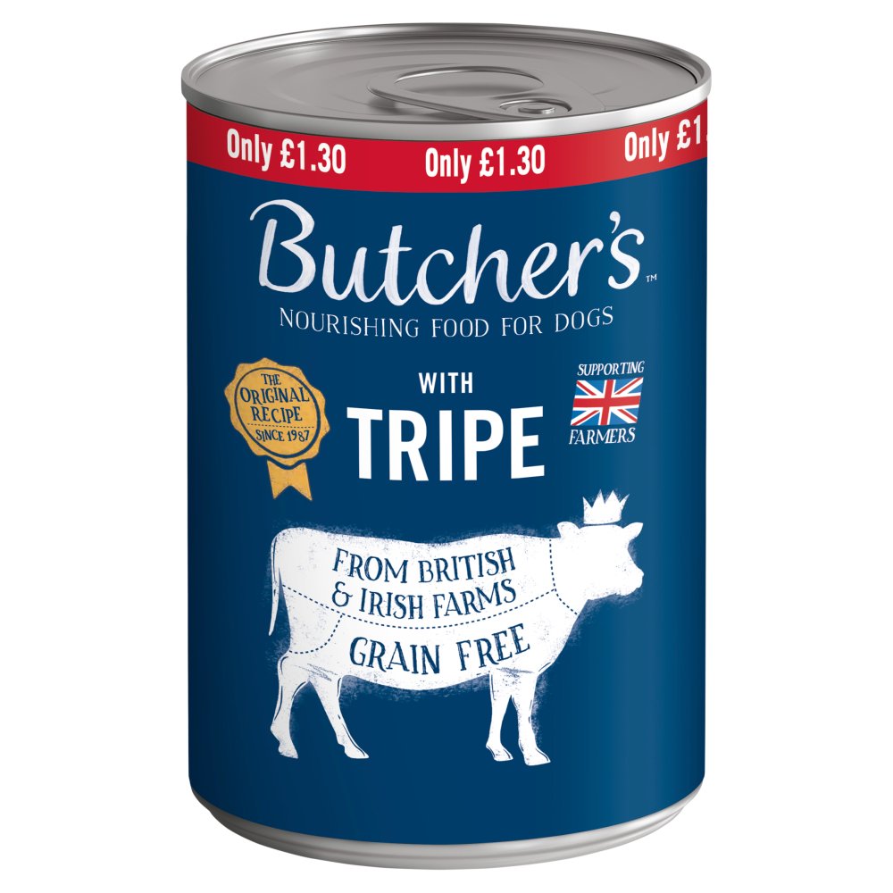 Butcher's Dog Food Tin 400g £1.30