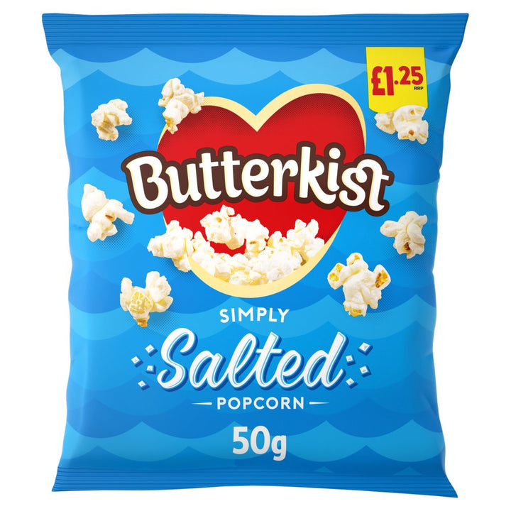 Butterkist Delicious Popcorn PM £1.25 - Salted