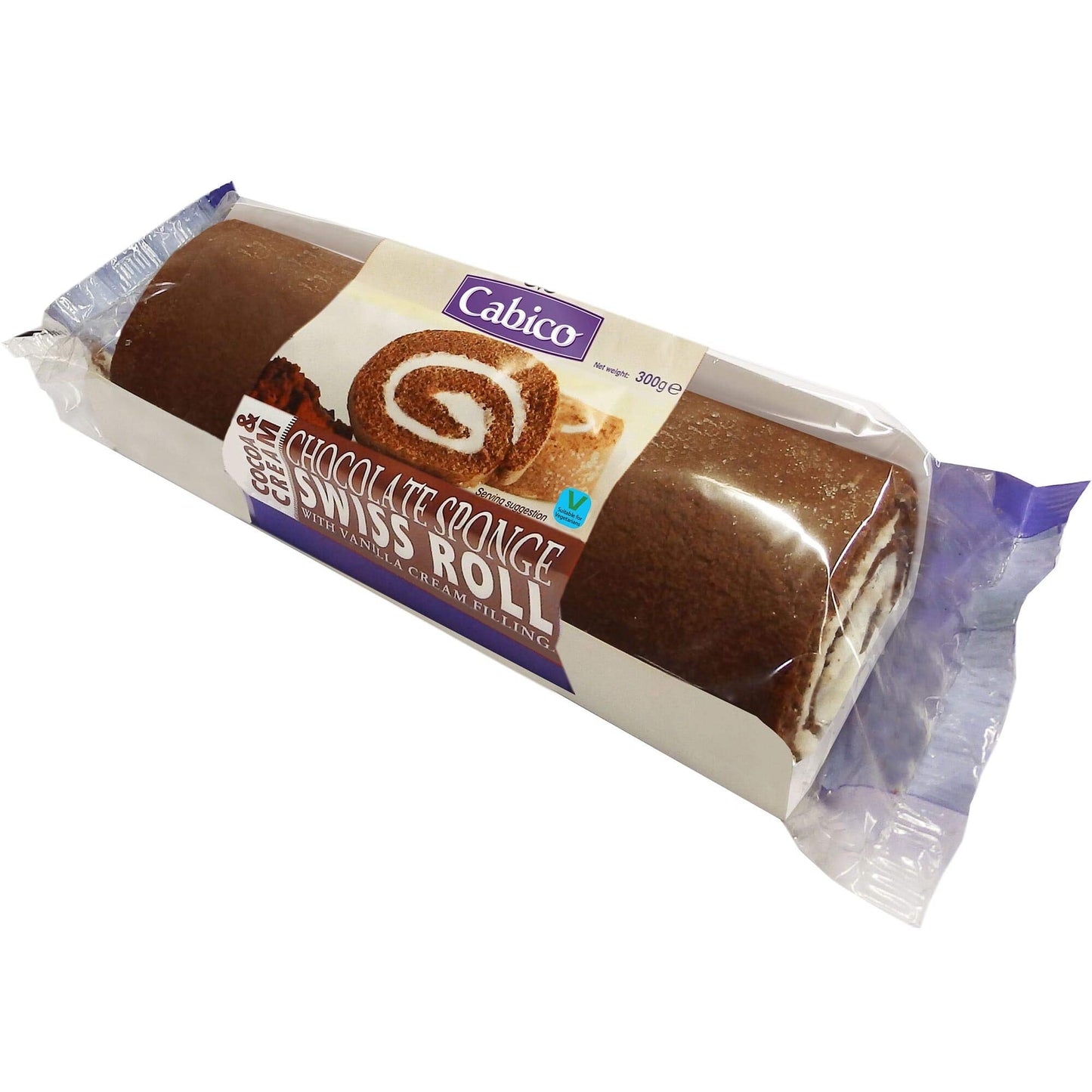 Cabico Chocolate Swiss Roll Single £1.99