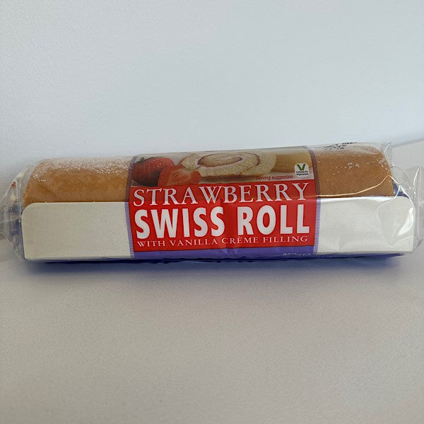 Cabico Strawberry Swiss Roll Single £1.99