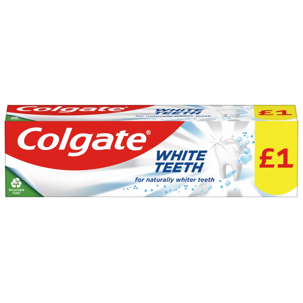 Colgate White Teeth Toothpaste 75ml £1