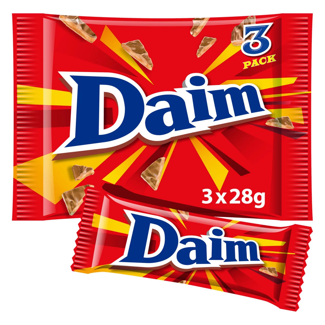 Daim Chocolate Multipack 3 Pack