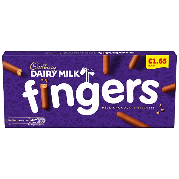 DairyMilk Fingers 114g £1.65