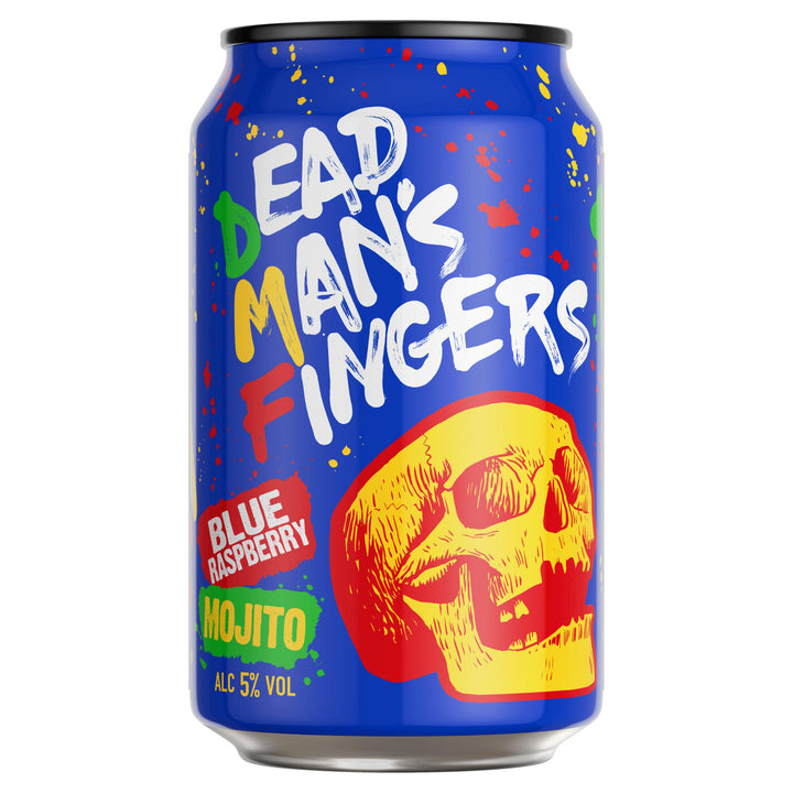 Dead Man's Fingers 5% 330ml - Blue Raspberry Mojito