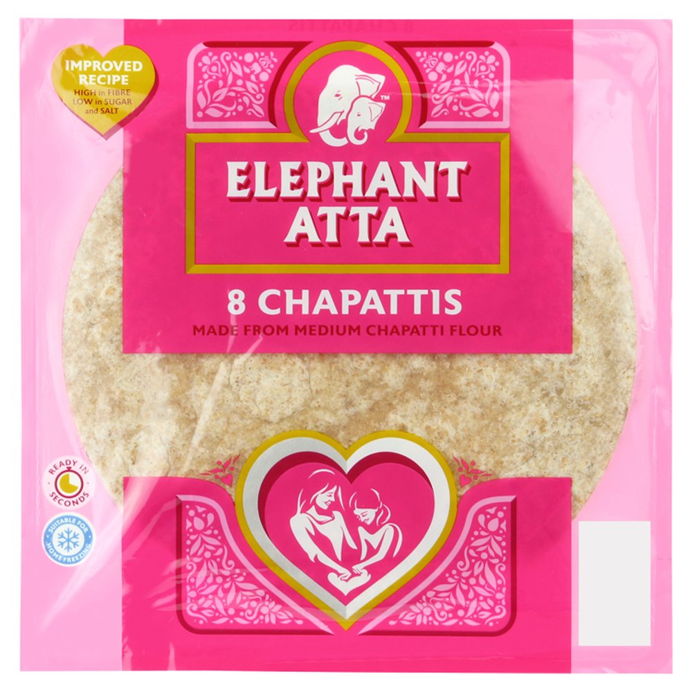 Elephant Atta 8 Chapattis 360g £1.85