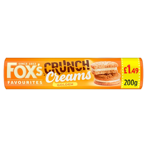 Foxs Golden Crunch Creams Pm £1.49