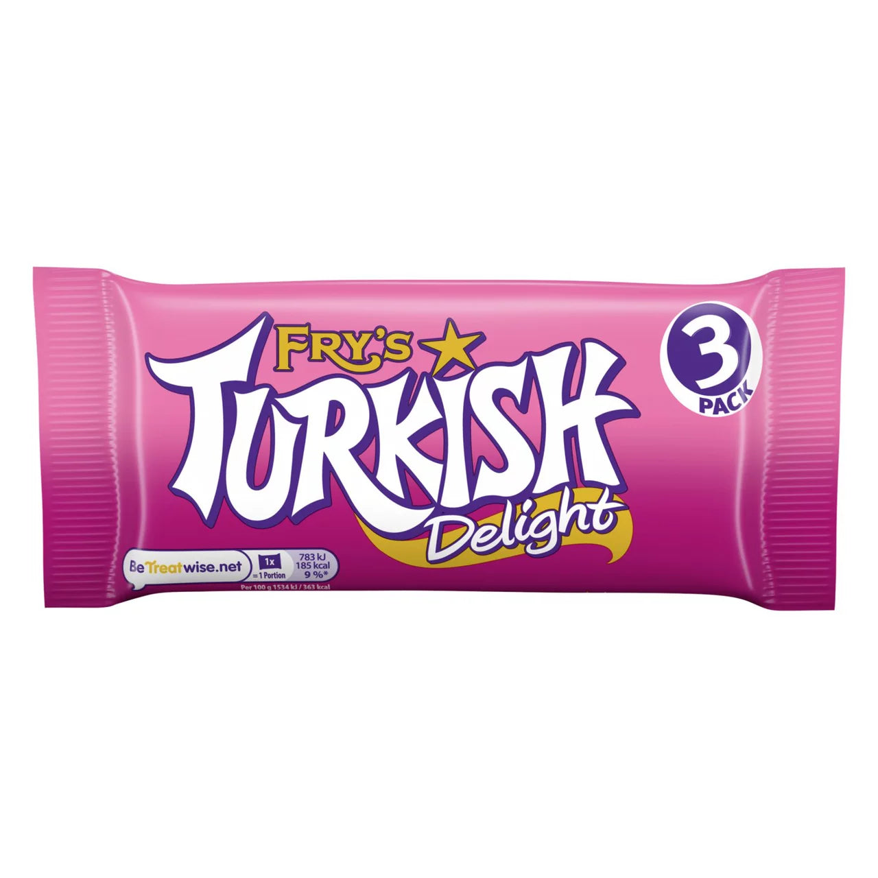Fry's Turkish Delight Chocolate Multipack 3 Pack