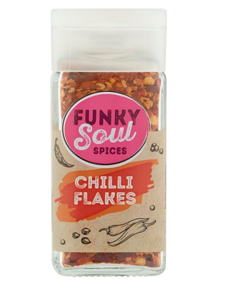 Funky Soul Spices Chilli Flakes 26g £1.55