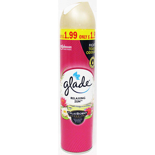 Glade Truescent Aerrosol Relaxing Zen 300ml £1.99