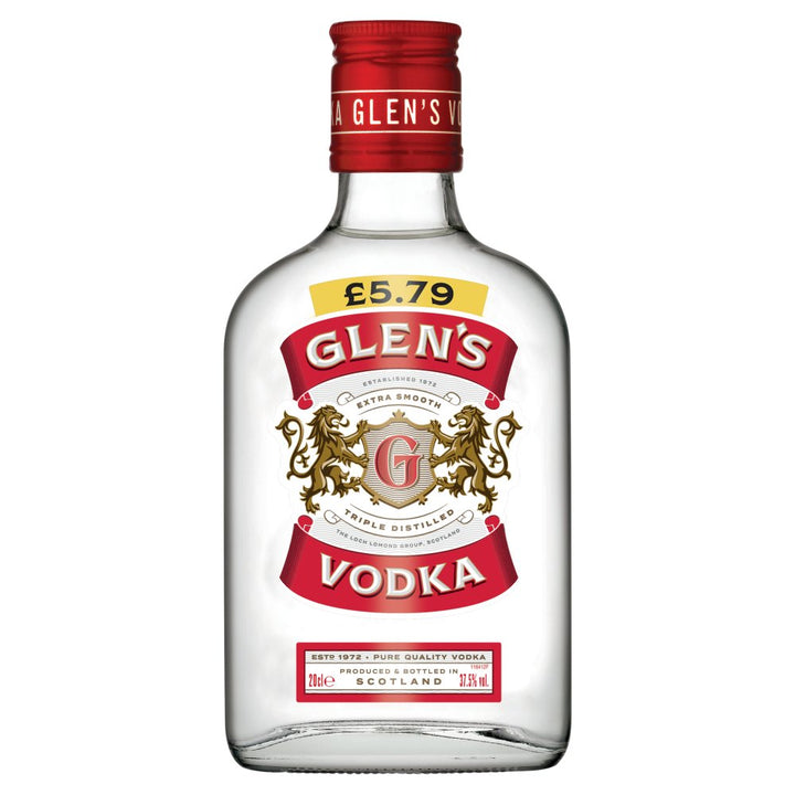 Glen's Vodka Litre 37.5% - 20cl
