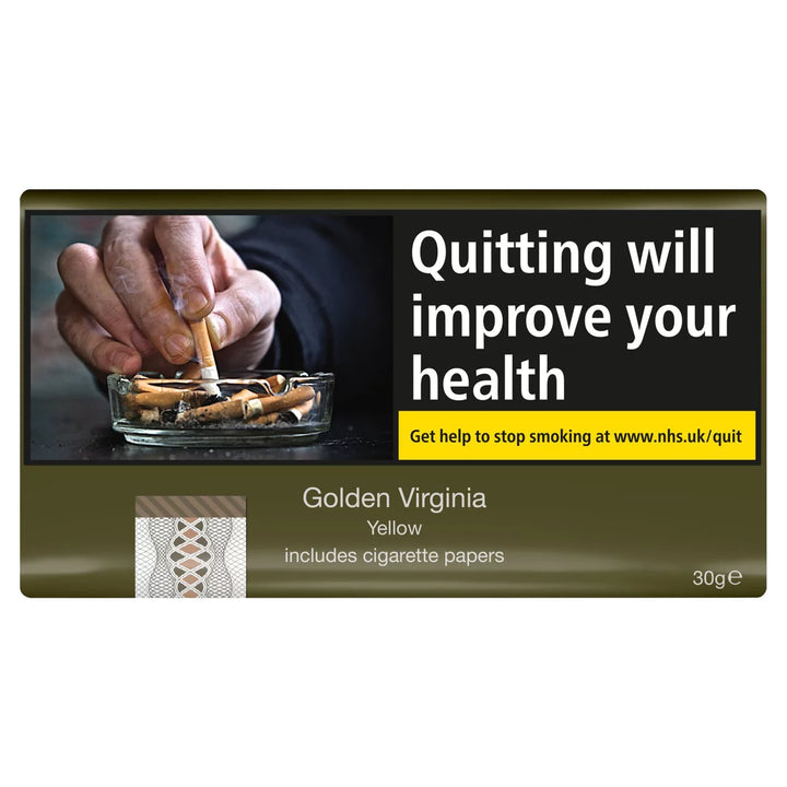 Golden Virginia Tobacco - Golden Virginia Yellow 30
