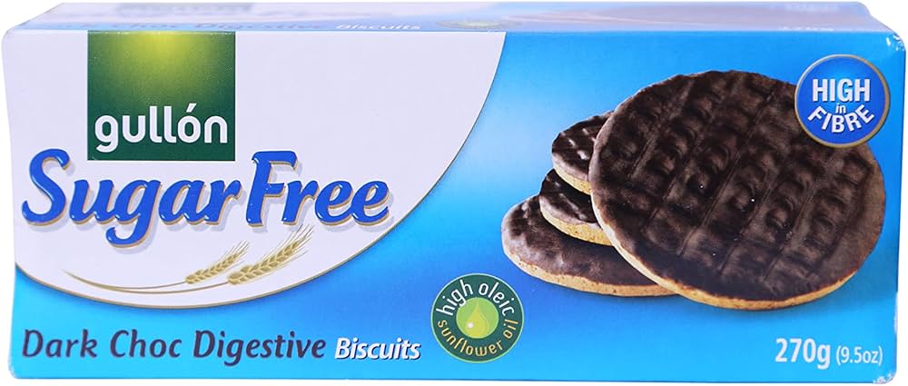 Gullón Sugar Free dark chocolate digestives 270g £2.25