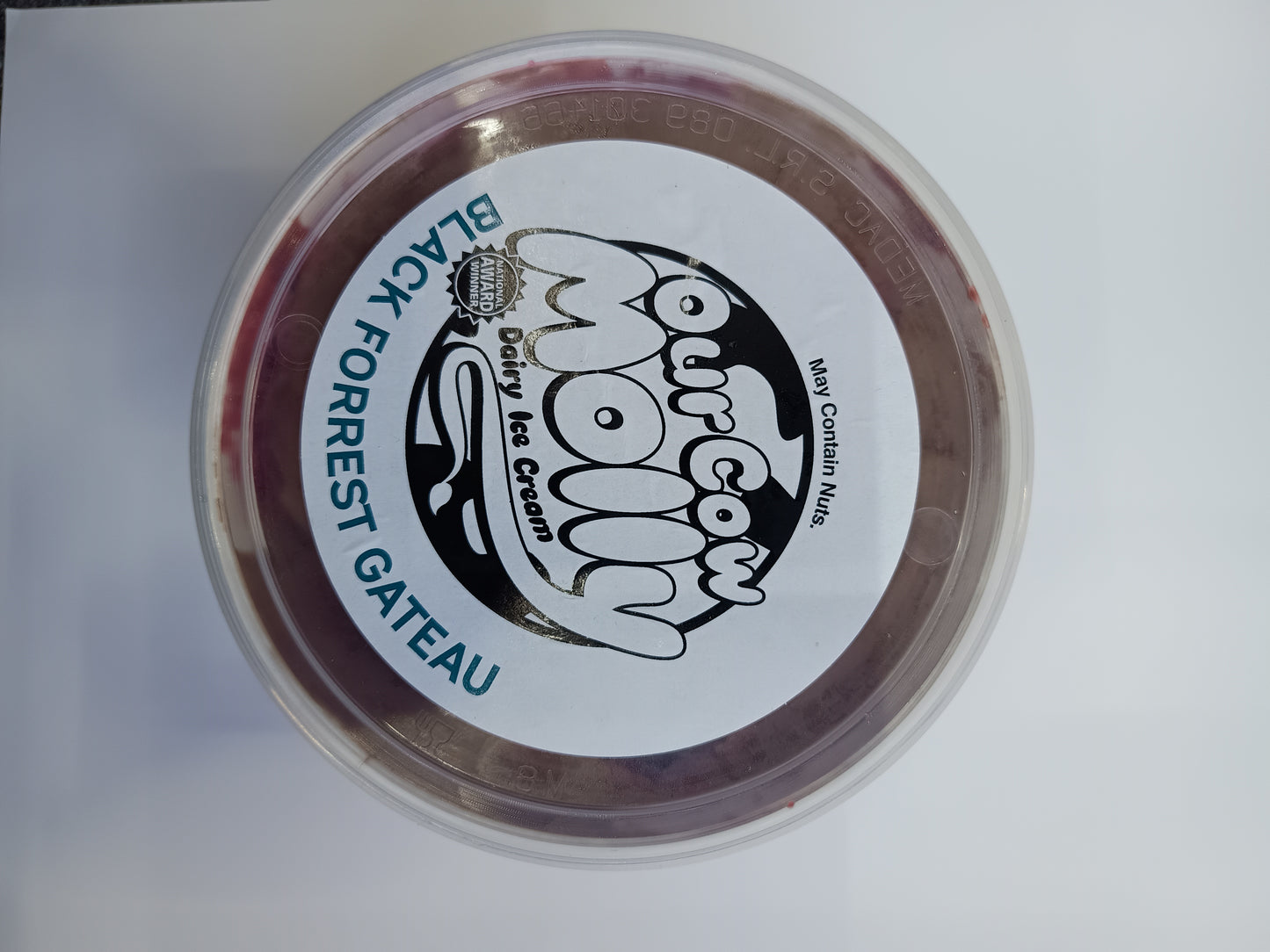 OurCowMolly 1Litre Black Forest Gateau IceCream