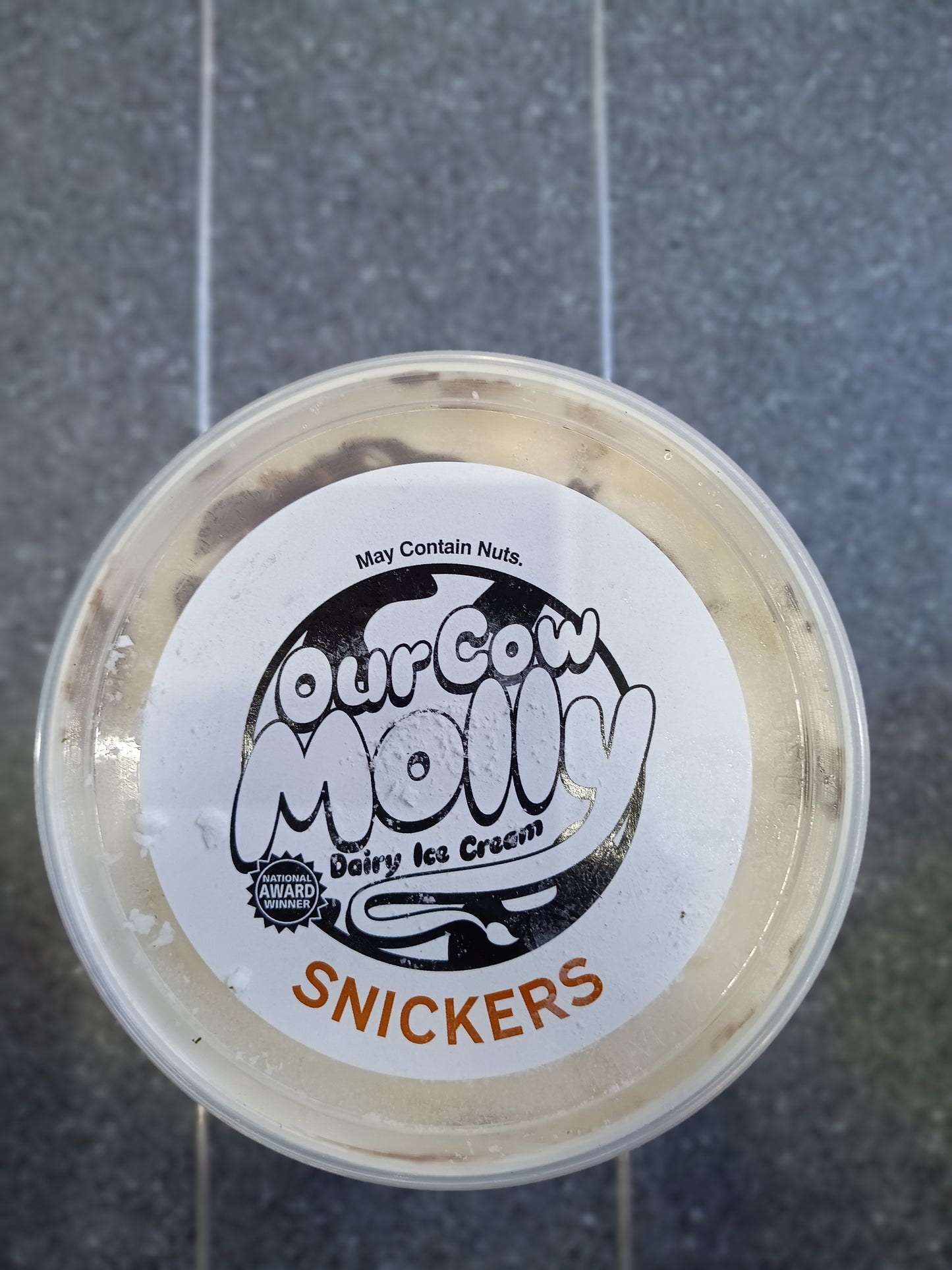 OurCowMolly 1Litre Black Forest Gateau IceCream