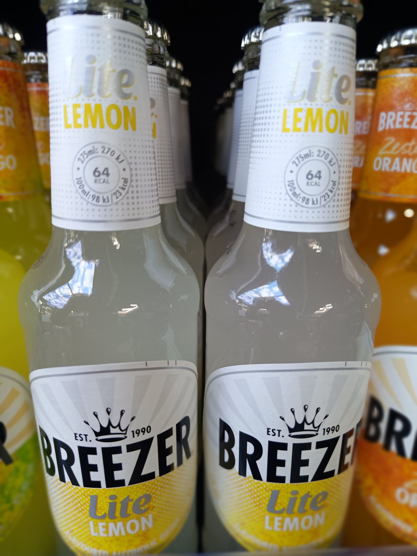 BACARDI BREEZER MIXERS 275ML BOTTLES(ALCOHOLIC MIXERS,AMERICAN MIXERS)
