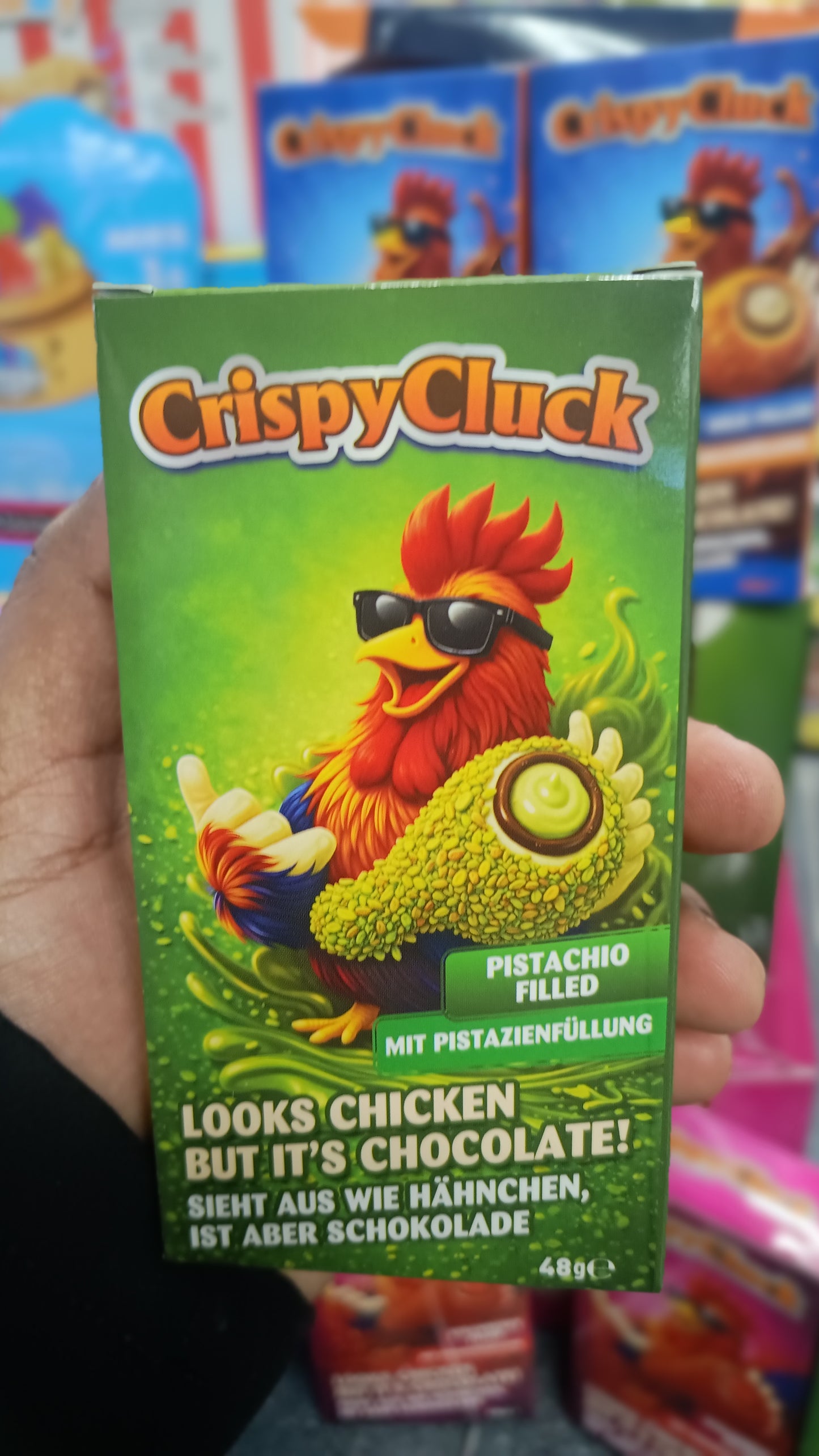 Viral Trending Crispy Cluck Milk filled Chocolate