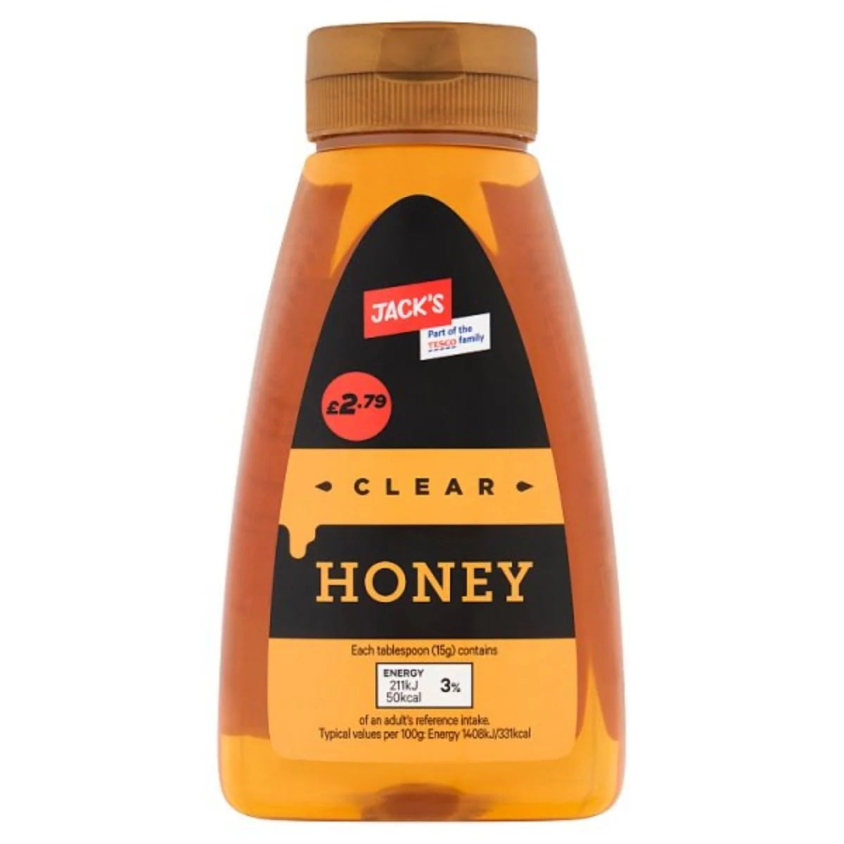 Jack's - Clear Honey - 340g