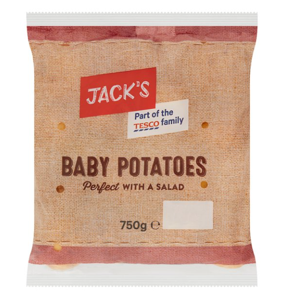 Jack's Baby Potatoes 750g £1.29