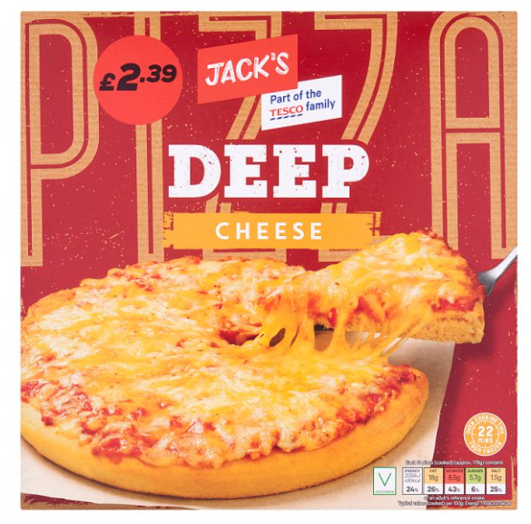 Jack's Deep Cheese 386g £2.39PM