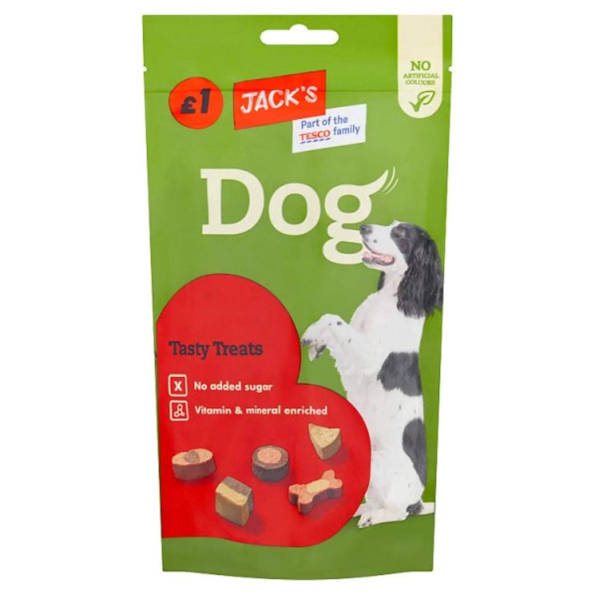 Jacks DogTastyTreats 100g