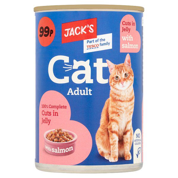 Jacks cat adult Tin 55p
