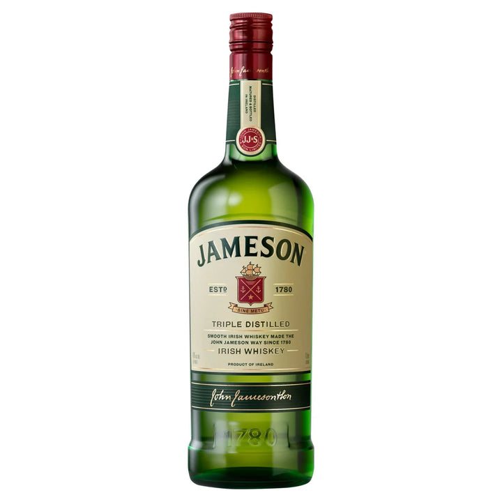 Jameson Triple Distilled Blended Irish Whiskey 1Ltr