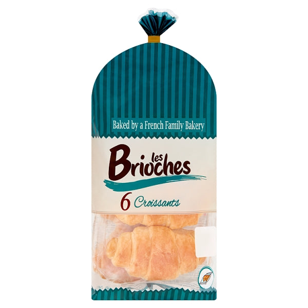 Les Brioches 6 Croissants 240g