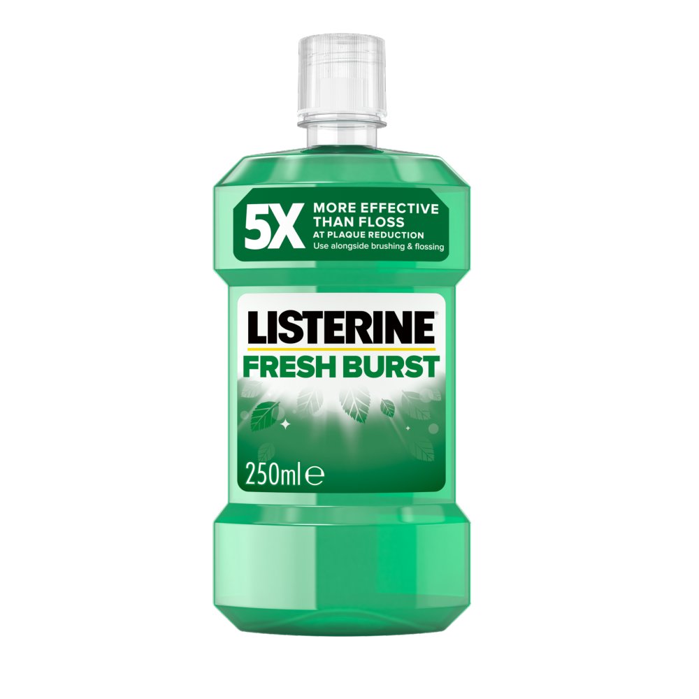 Listerine Fresh Burst Mouthwash (250ml Bottle) £2.49
