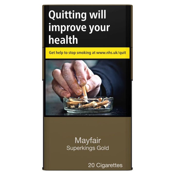 Mayfair Cigarettes - Gold Superking